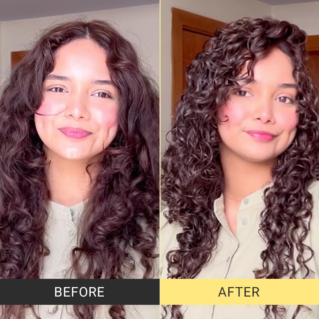Arata Curl Enhancing Hair Care Set - Sulfate Free Shampoo (10oz), Rinse Out Conditioner (10oz) & Leave-In Conditioner (3.4oz) for Dry Frizzy Wavy Curly Coily Hair | Paraben & Silicone Free | Perfect for Daily Curl Definition & Hydration