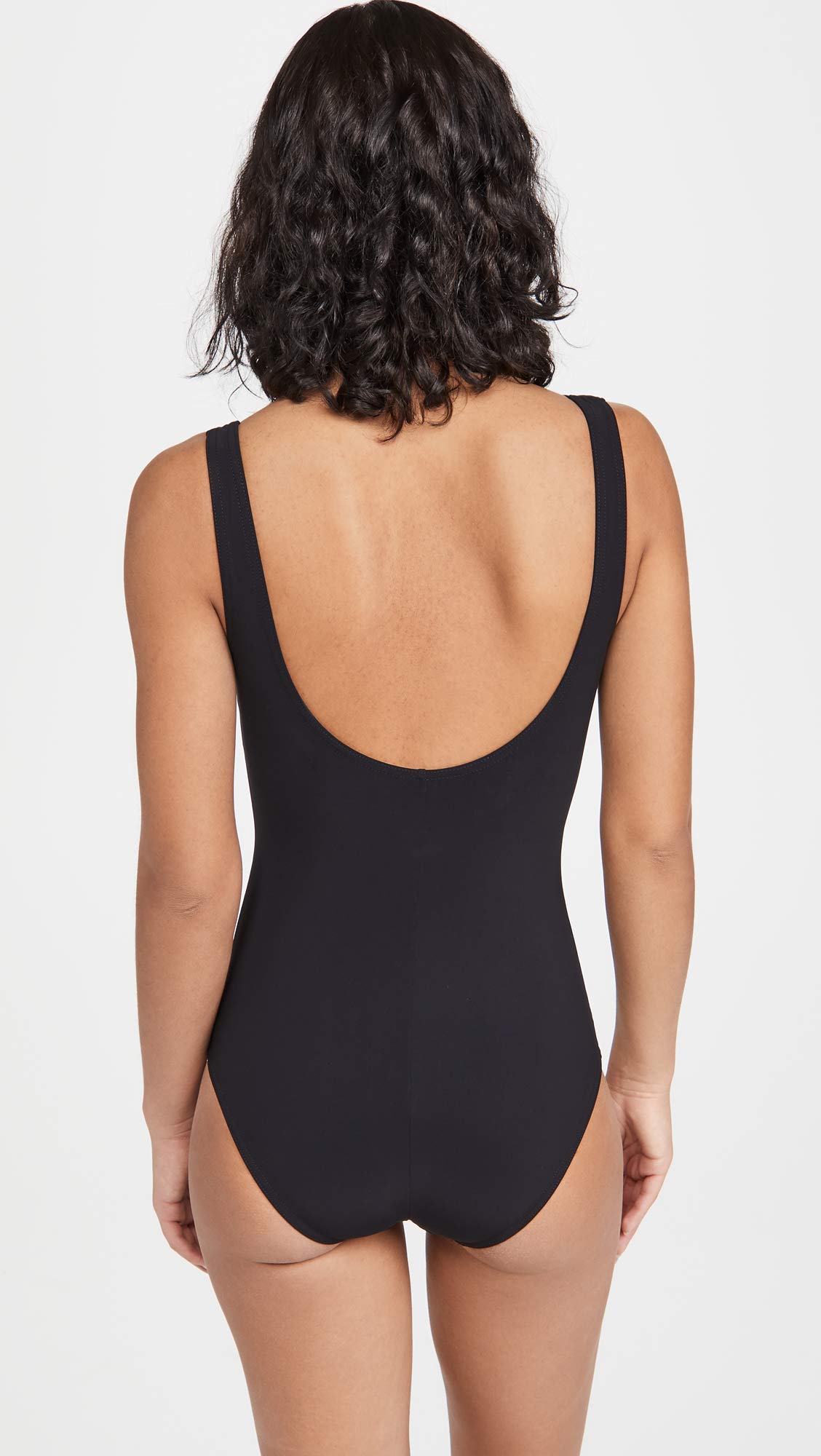 Karla Colletto Women's Square Neck Underwire One Piece Swimsuit - Comfortable & Supportive Bathing Suit for Beach, Pool & Vacation