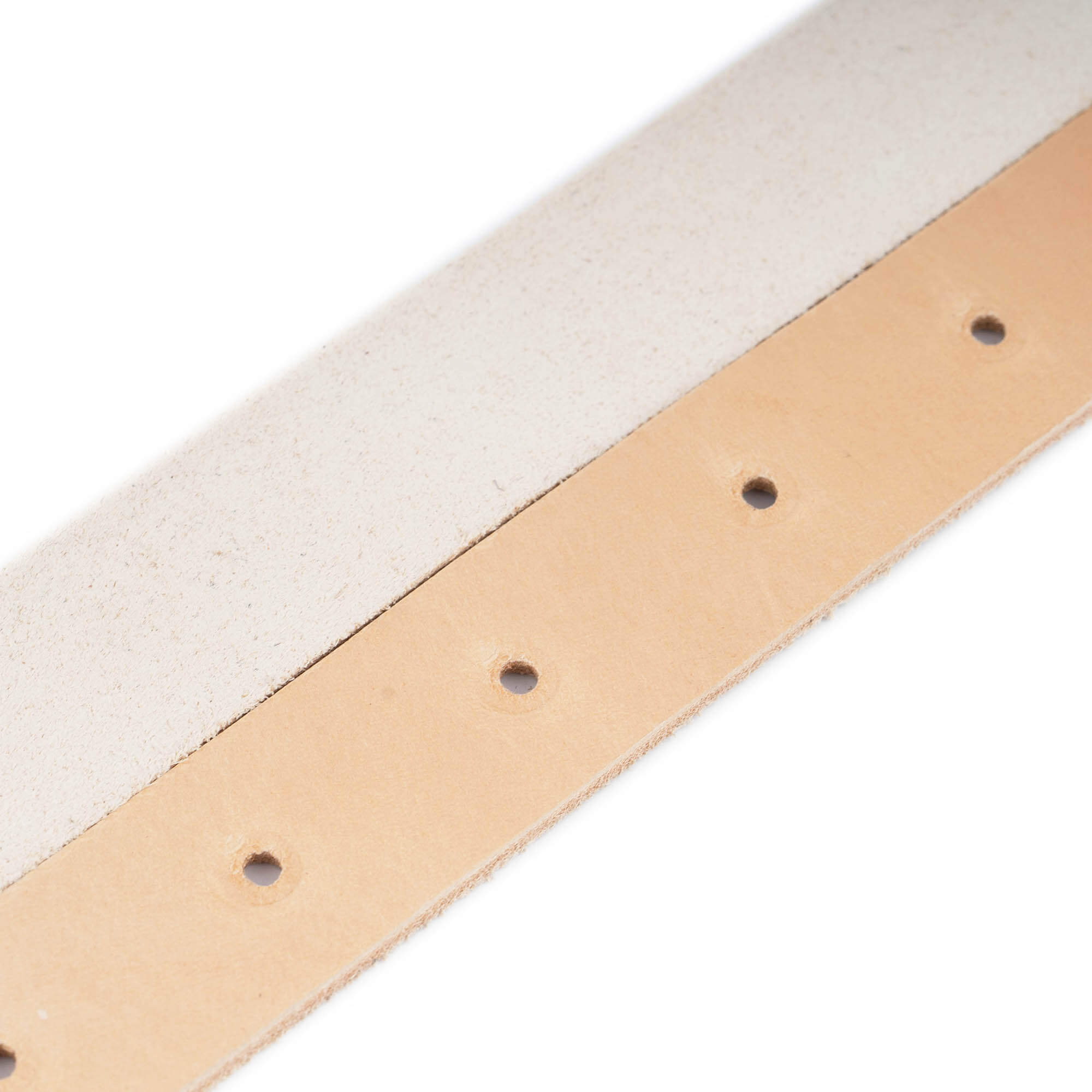 Natural Color Suede Belt Strap Replacement for Dunhill Buckles - 2.5 cm Width - Premium Leather Accessory for Men's Fashion & Business Attire