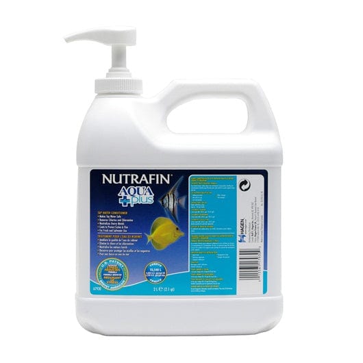 Nutrafin Aqua Plus Tap Water Conditioner for Aquariums - Removes Chlorine & Heavy Metals | Safe for Fish & Plants | Perfect for Freshwater & Saltwater Tanks