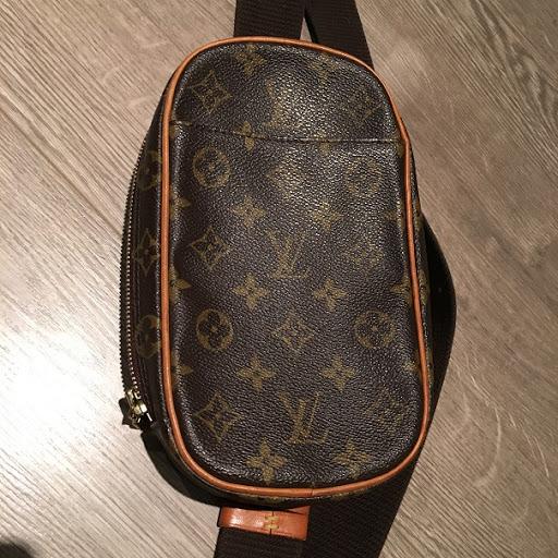 Authentic Louis Vuitton Pochette Gange Bag - Monogram Canvas Crossbody Purse for Women | Perfect for Date Night, Travel & Everyday Use