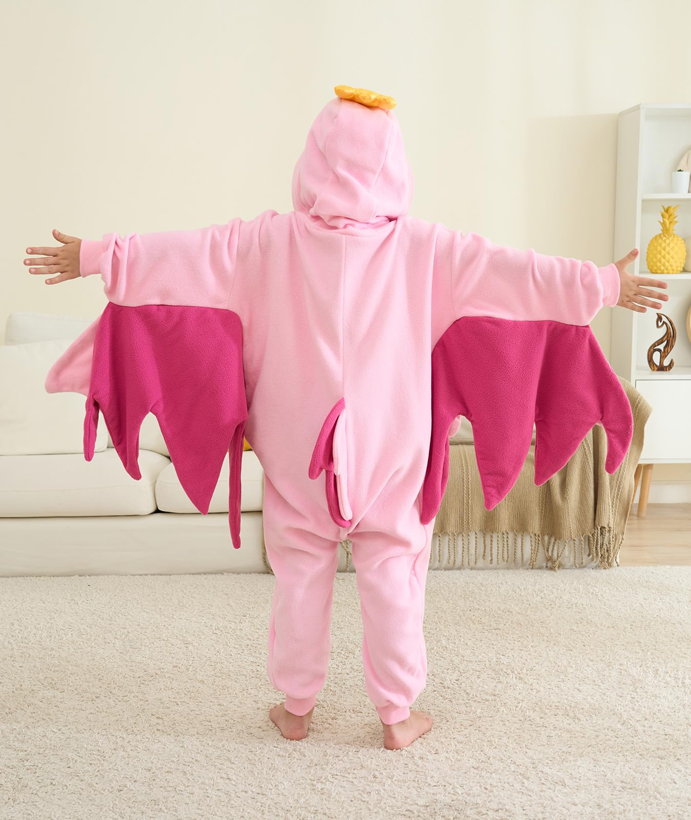 Unisex Kids Animal Onesie Pajamas - Soft Plush One-Piece Halloween Costume for Boys & Girls | Cute Animal Cosplay Outfit for Halloween Party, Sleepwear & Homewear