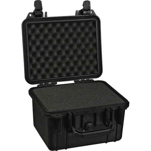 Pelican 1300 Protective Case with Foam Insert - Waterproof, Crushproof & Dustproof Hard Case for Camera, Electronics & Tools - Perfect for Travel, Outdoor Adventures & Equipment Storage (Black)