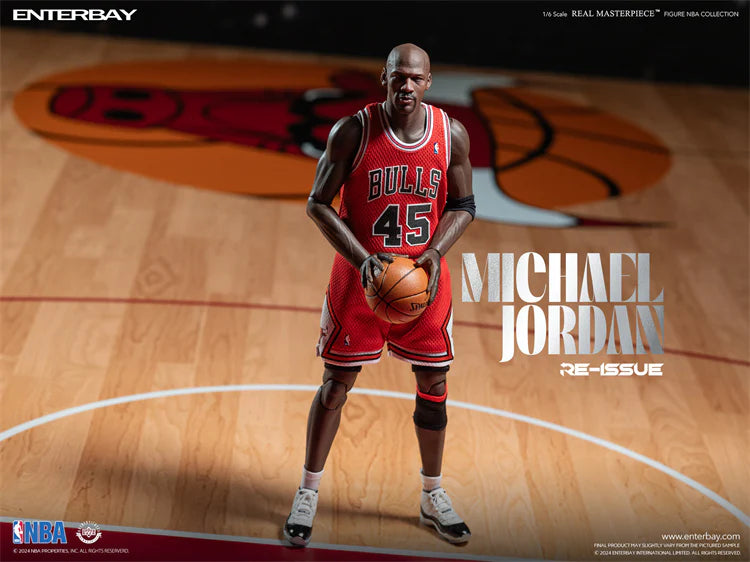 Enterbay Real Masterpieces 1/6 Scale NBA Chicago Bulls Michael Jordan 