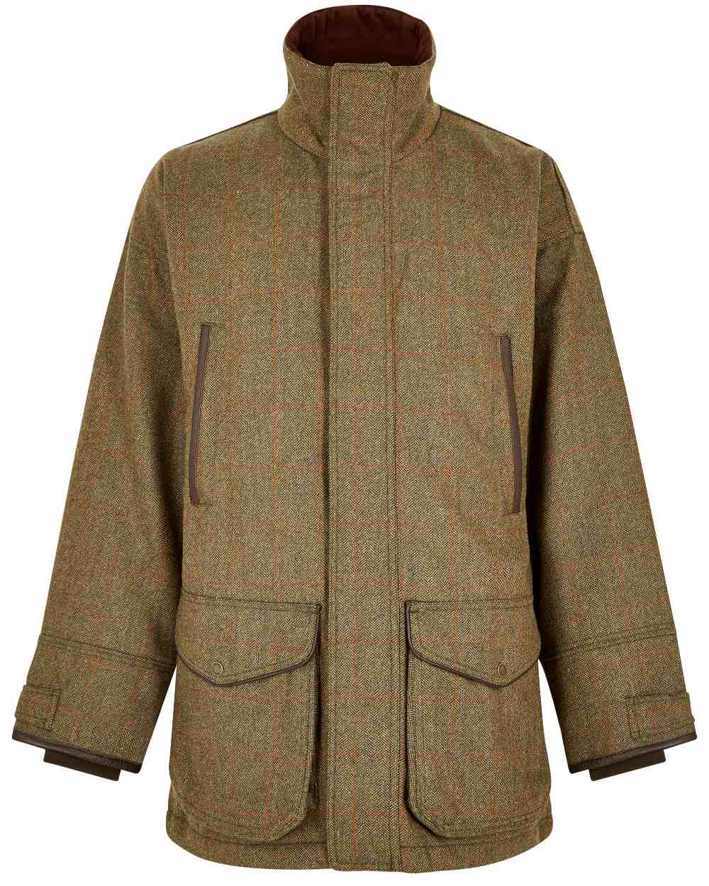 Dubarry Men's Ballinturbet Tweed Shooting Jacket - Waterproof Hunting Coat for Outdoor Shooting & Countryside Activities