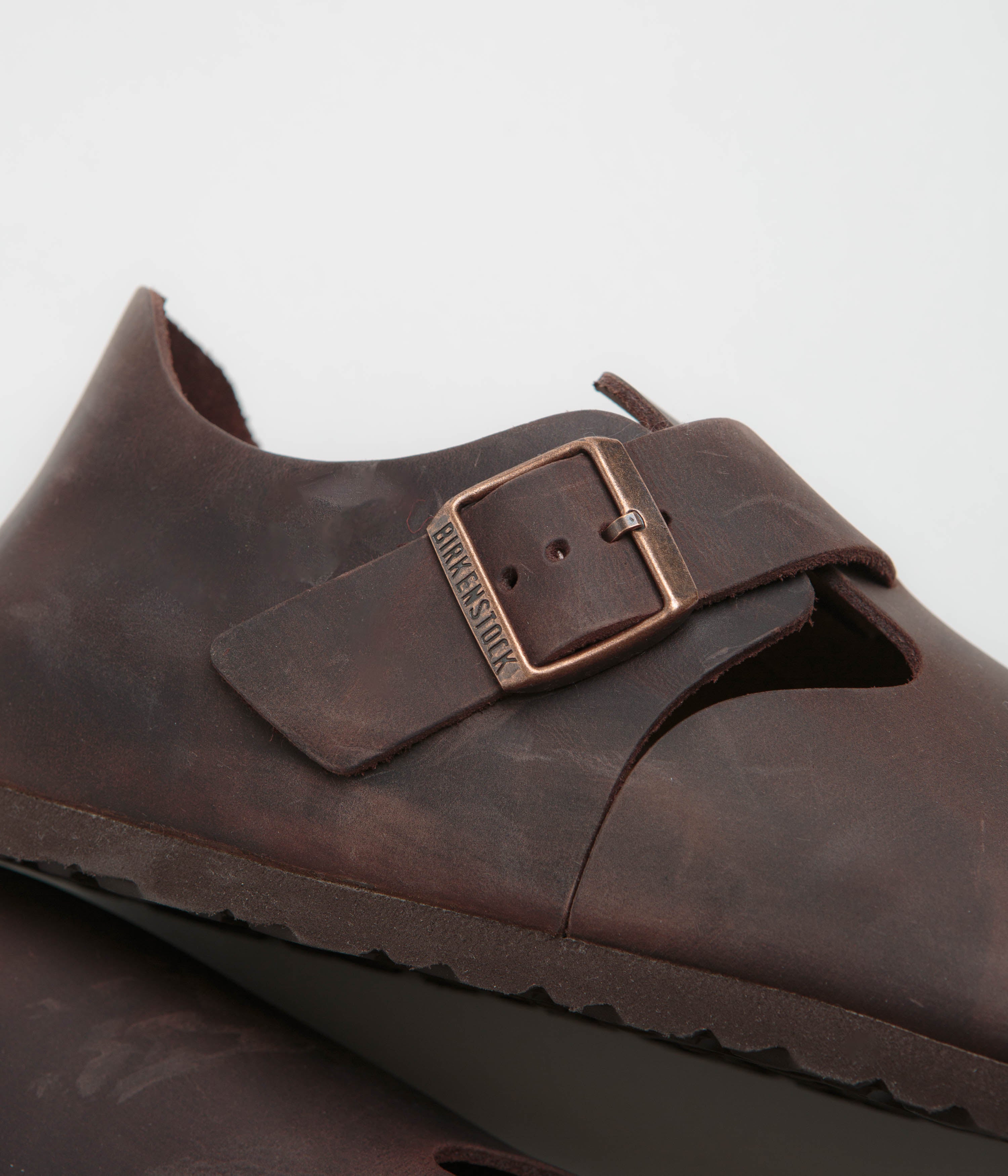 Birkenstock London Narrow Shoes in Habana - Comfortable & Stylish Leather Sandals for Men & Women - Perfect for Walking, Travel & Casual Wear