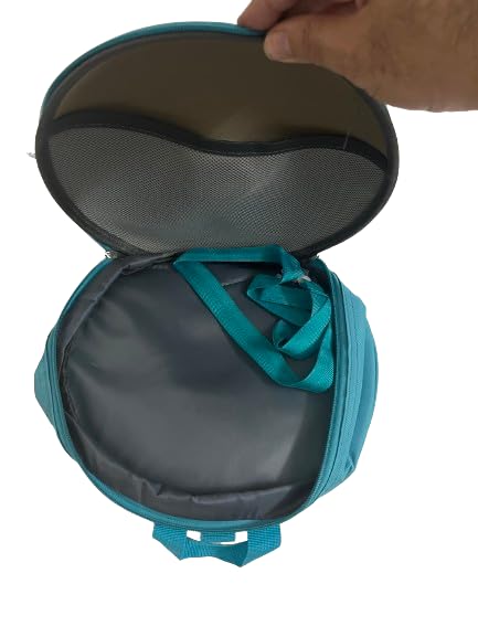 SHREECHALES Space Themed Donut-Shaped Hardtop Backpack for Kids - Durable School Bag for Boys & Girls, Fun Astronaut Design, Perfect for School, Travel & Birthday Return Gifts (1 Pack)