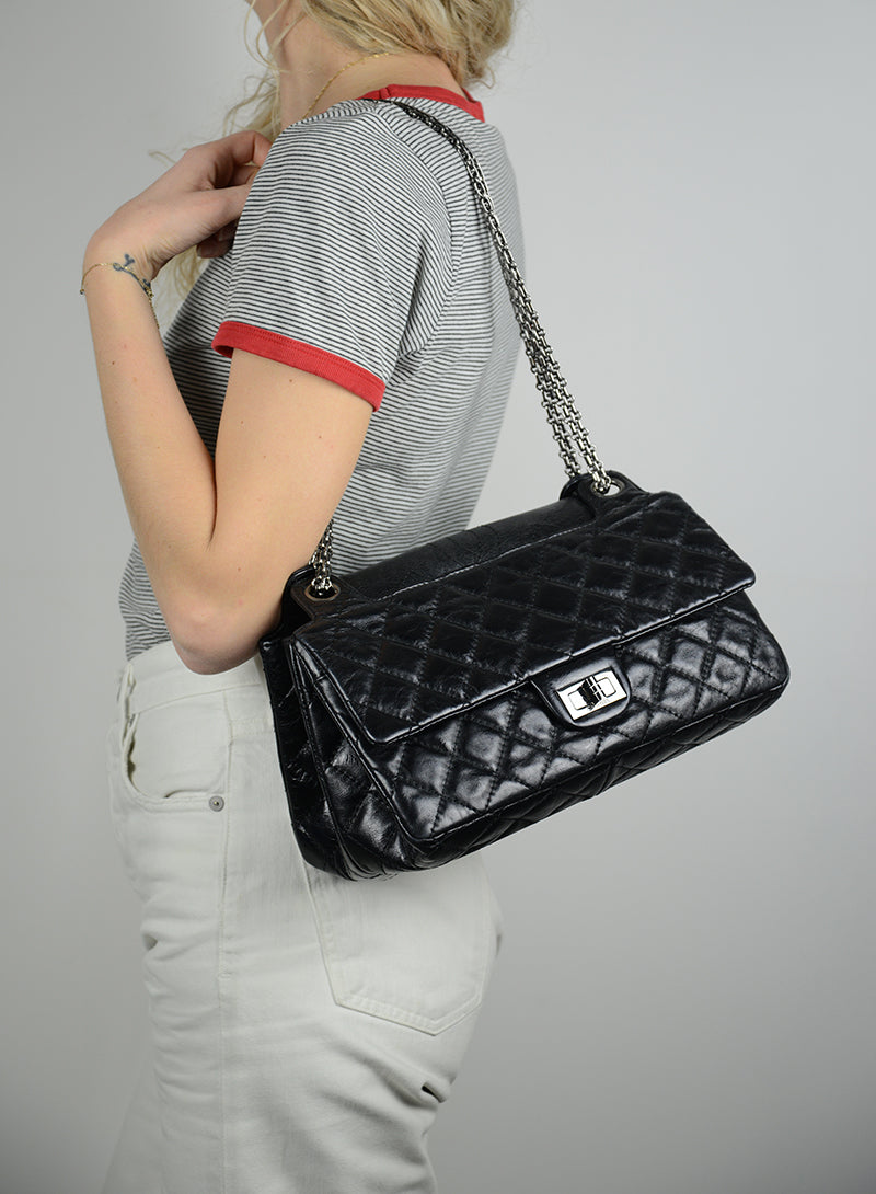 Chanel Black Quilted Leather Inchiostro Bag - Luxury Handbag for Women, Perfect for Parties, Work & Everyday Use