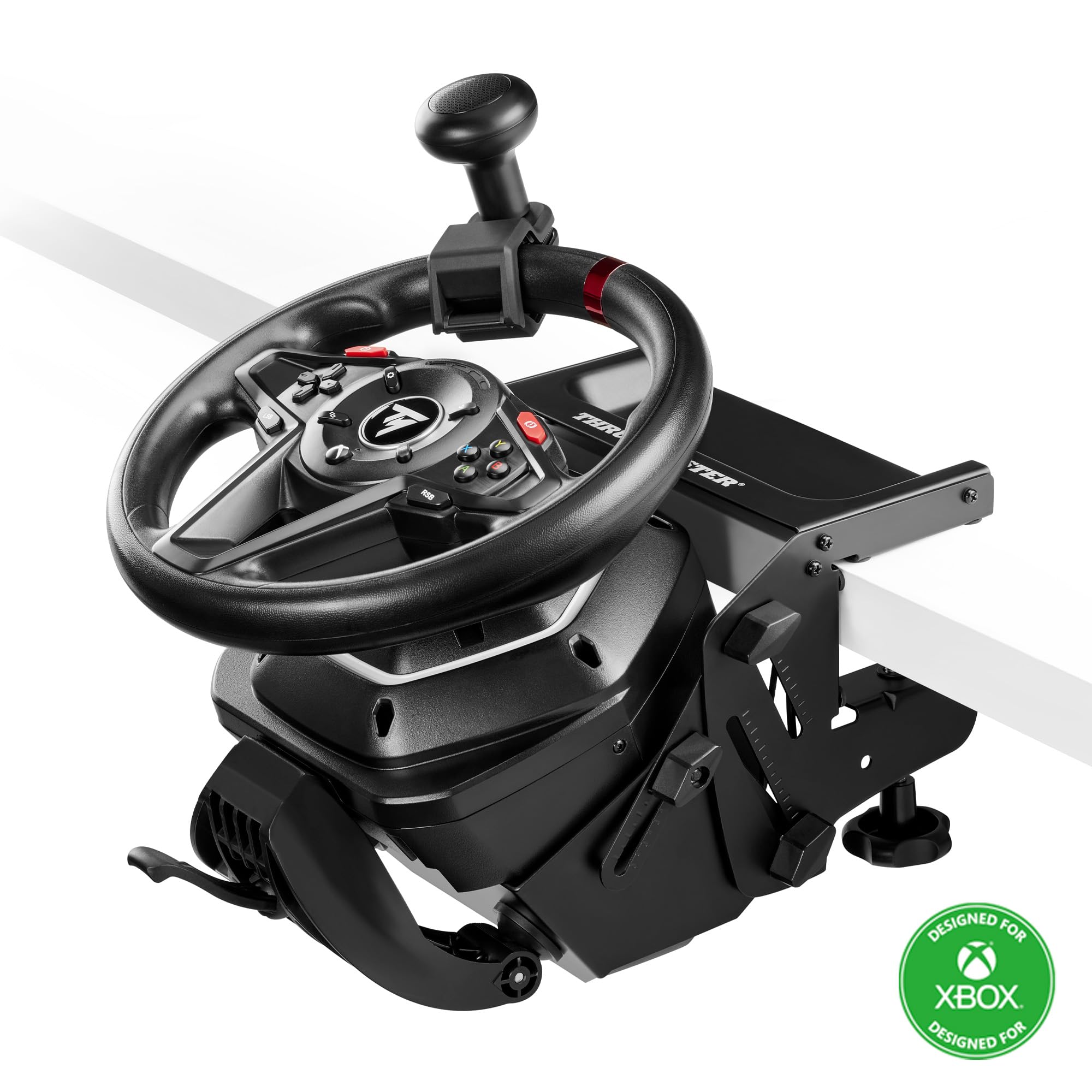 Thrustmaster T128 Simtask Pack - Xbox Series X/S, One & PC Racing Wheel - Perfect for Realistic Driving & Gaming Simulation