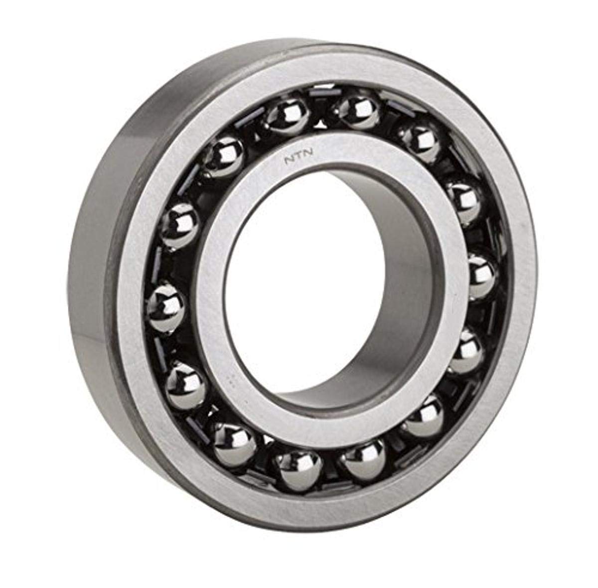 NTN 1207 Double Row Self-Aligning Ball Bearing - 35mm ID, 72mm OD, 17mm Width - Tapered Bore, Open Type for Industrial Machinery, Conveyors, and Agricultural Equipment