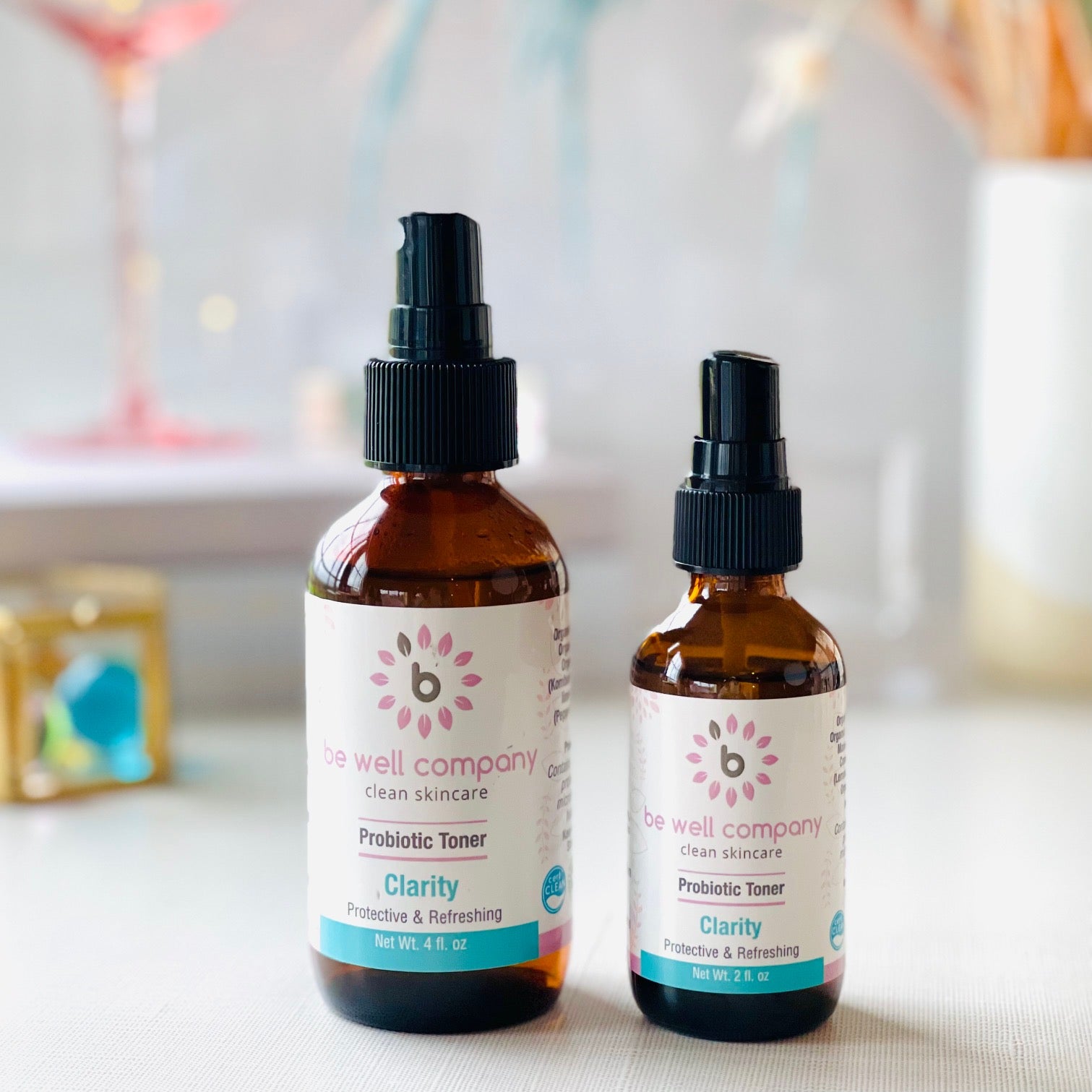 Best Probiotic Toner for Clear Skin - Hydrating & Balancing Facial Toner for Acne-Prone & Sensitive Skin | Daily Skincare Routine & Post-Cleansing Treatment