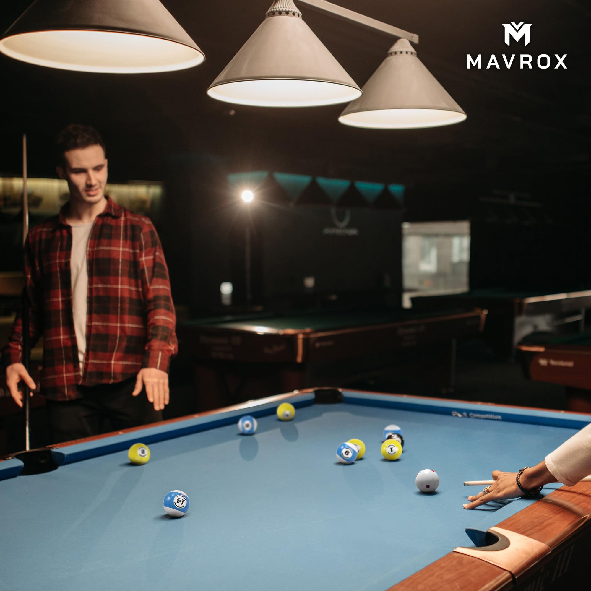 Premium 16-Piece Billiard Balls Set - Regulation 2 ¼
