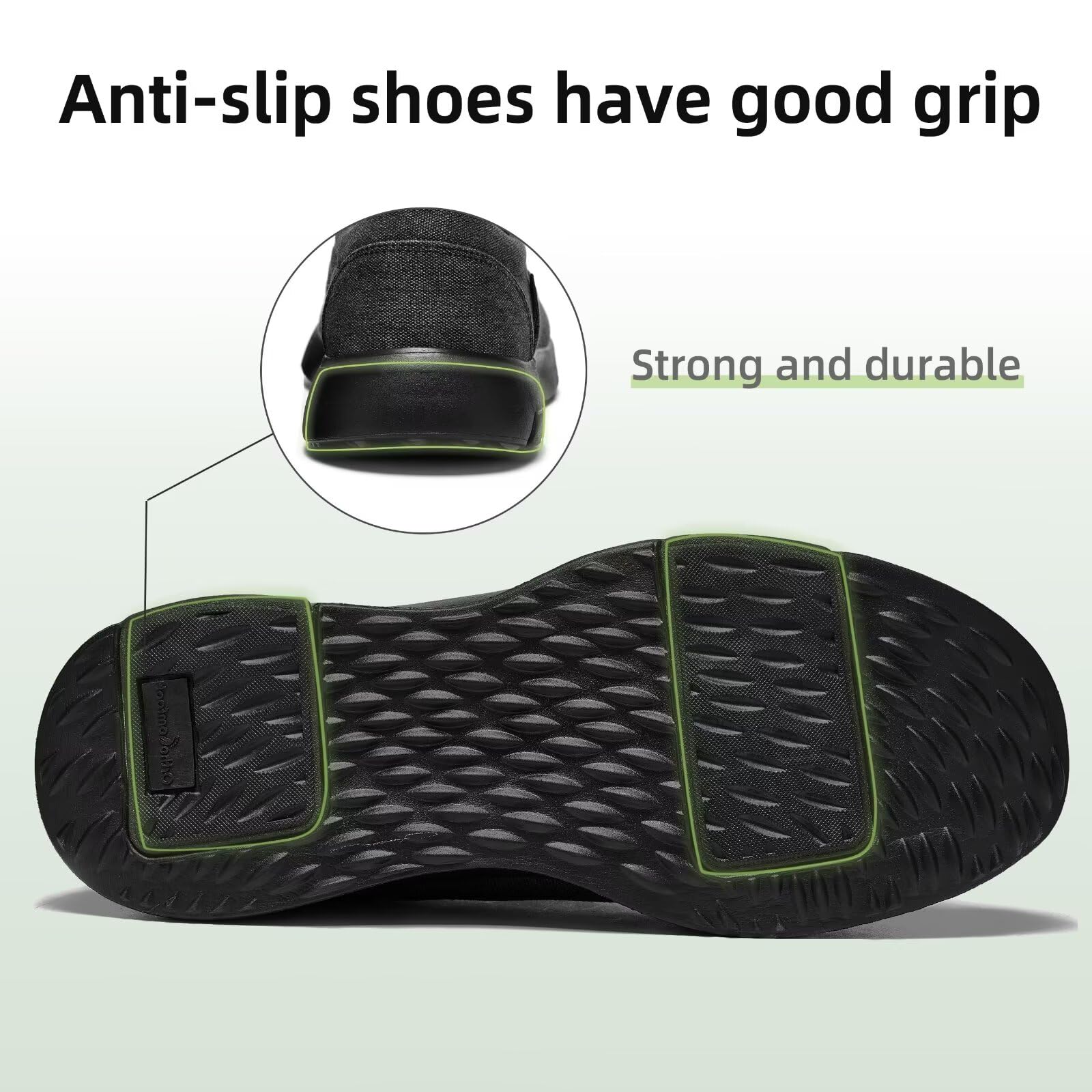 OrthoComfoot Men's Orthopedic Slip-On Shoes with Arch Support - Comfortable Orthotic Loafers for Plantar Fasciitis Relief - Canvas Casual Walking Shoes for Foot & Heel Pain - Ideal for Work, Travel & Everyday Comfort