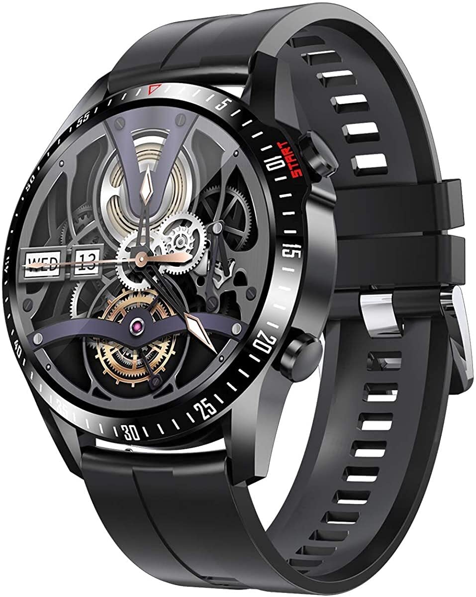 Smart Watch for Women & Men - Fitness Tracker with Heart Rate Monitor, Blood Pressure, Pedometer - Compatible with Android & iOS - Perfect for Running, Hiking, Sports & Daily Activity Tracking - Stylish Health & Fitness Smartwatch for Ladies & Gentlemen