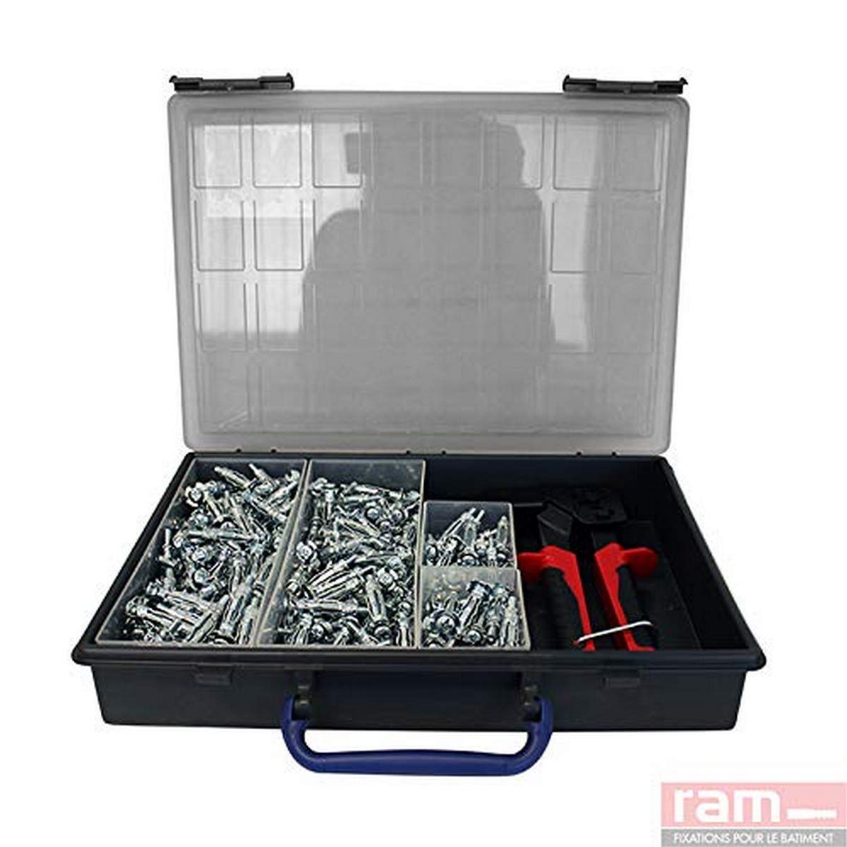 Ramfix Electric Case with Pliers - Professional Electrician Tool Kit for Wiring & Repairs - Perfect for Home DIY, Electrical Work & On-Site Repairs
