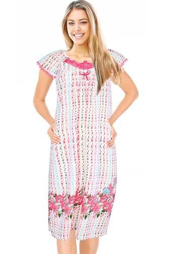 Pink Floral Dots