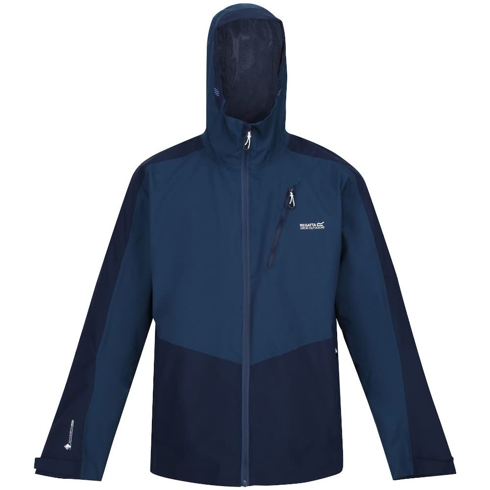 Regatta Highton Str Jacket II for Men - Waterproof Windbreaker Outdoor Jacket - Perfect for Hiking, Camping & Travel