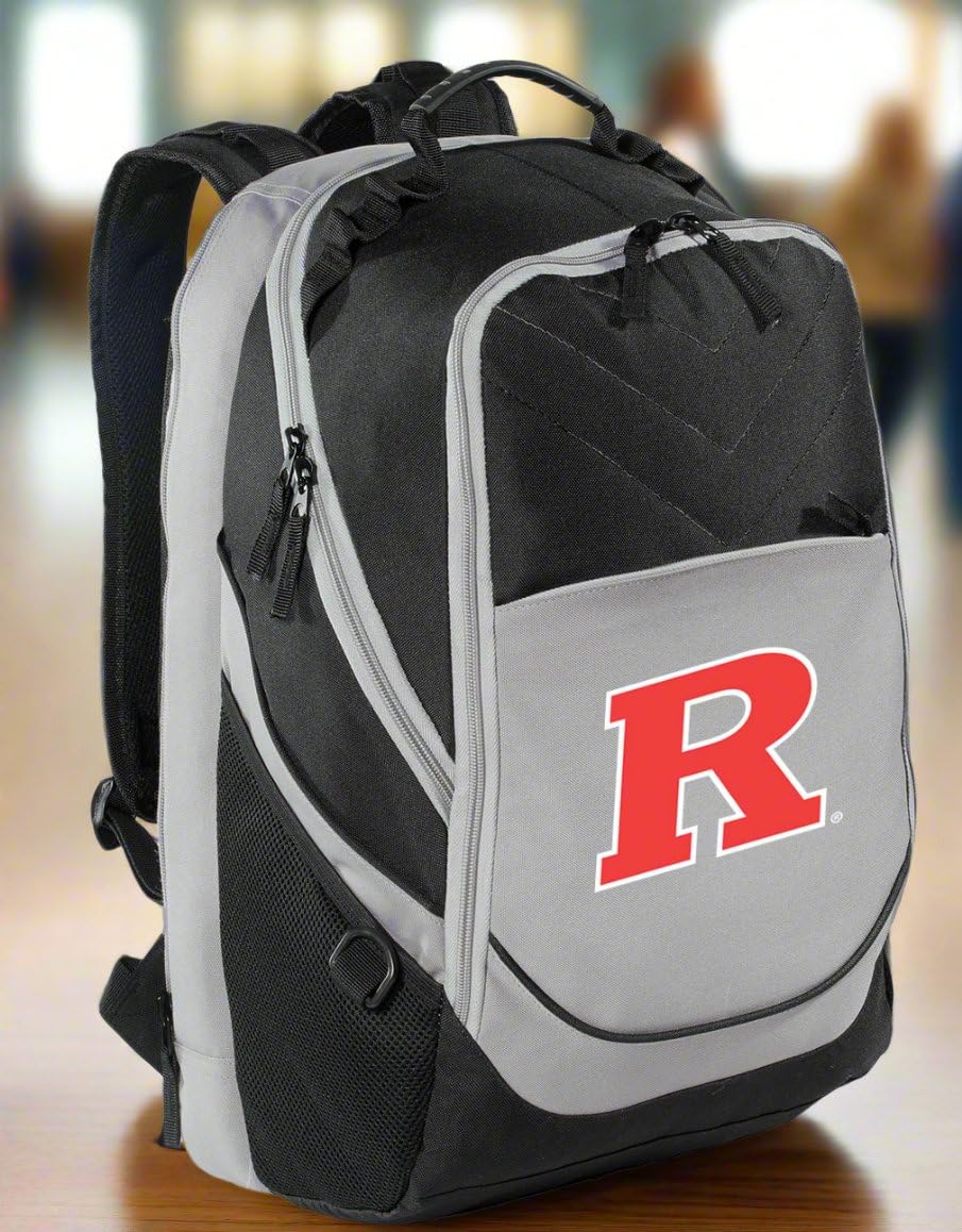 Rutgers University Backpack | RU Laptop Computer Bag with Multiple Pockets | Perfect for Campus, Travel & Work
