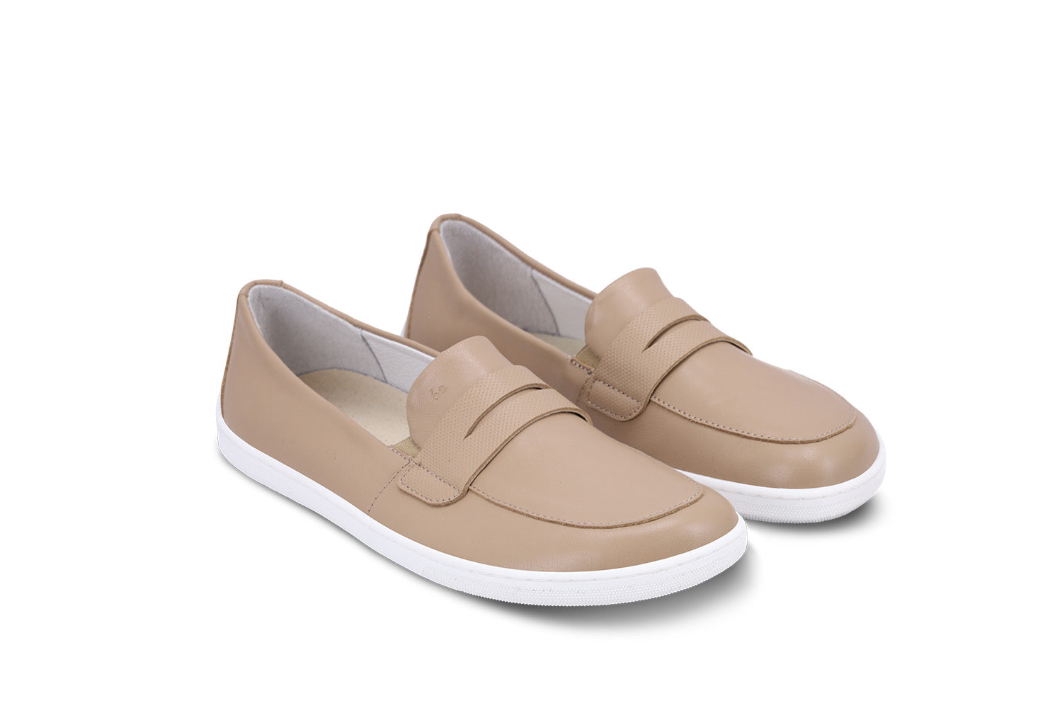 Barefoot Moccasins for Men & Women - Be Lenka Buena Latte Brown Comfortable Minimalist Shoes | Perfect for Yoga, Walking & Indoor Activities
