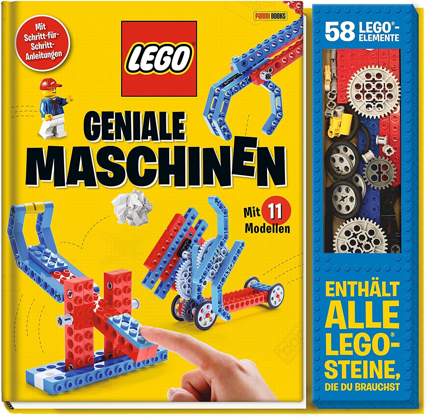 LEGO® Creative Machines Building Kit - 11 Unique Models with 58 LEGO® Pieces (All Bricks Included) | STEM Learning Toy for Kids Ages 7-12 | Educational Gift for Young Engineers & Inventors