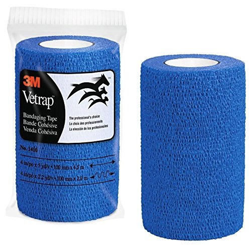 3M Vetrap 4 Inch Self-Adhesive Bandage Wrap Tape - 4