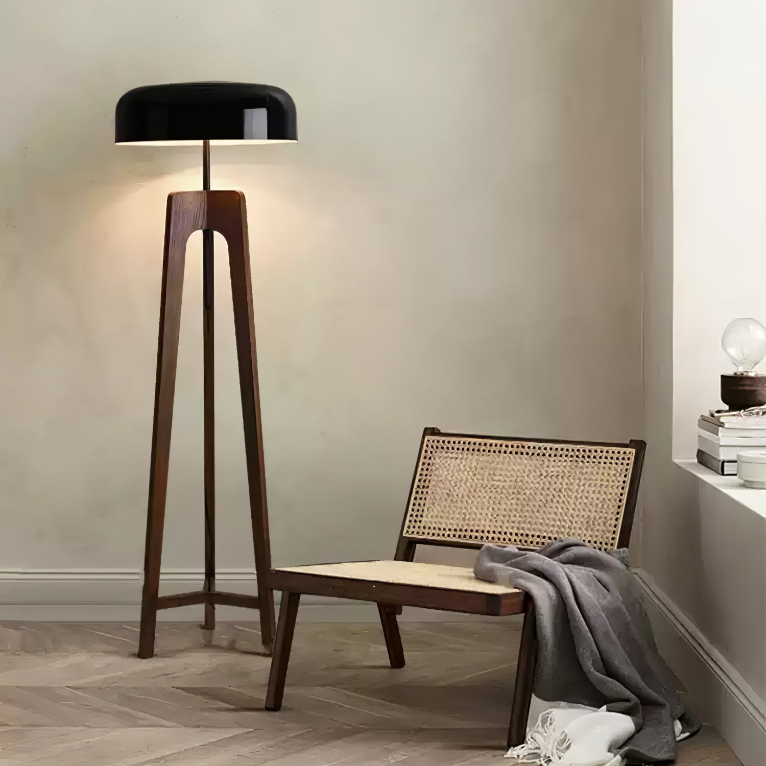 Modern Linea Floor Lamp - Adjustable LED Standing Light for Living Room, Bedroom & Office - Dimmable Brightness & Energy Efficient Design - Perfect for Reading, Working & Relaxing