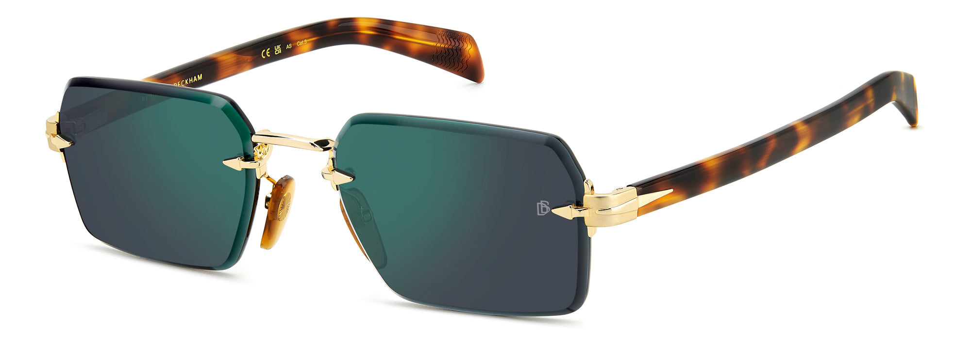 David Beckham DB7109/S Men's Sunglasses - Polarized UV Protection Aviator Style for Driving, Outdoor Sports & Fashion