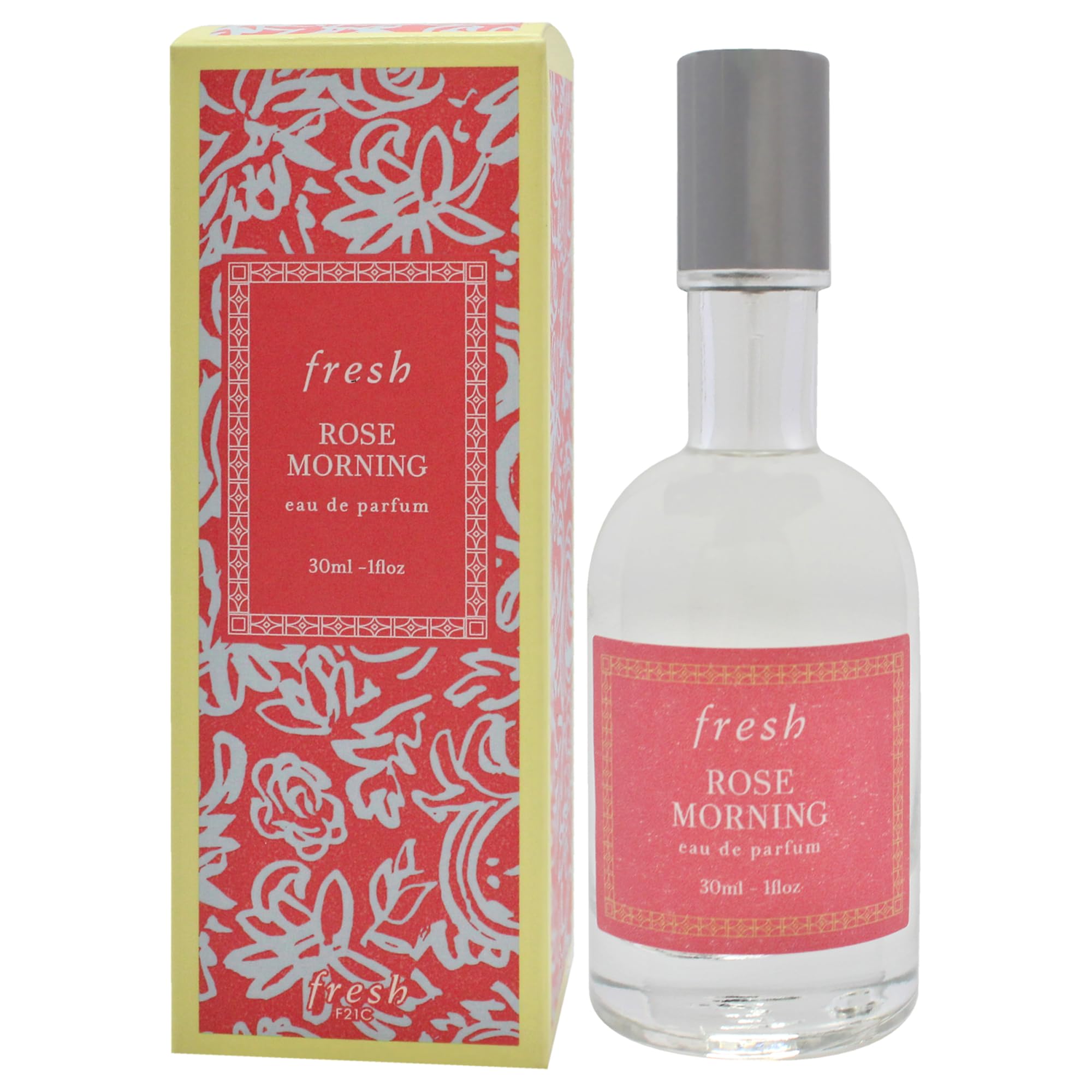 Fresh Rose Morning Perfume for Women - 1 oz EDP Spray - Floral Fragrance for Daytime Wear & Special Occasions
