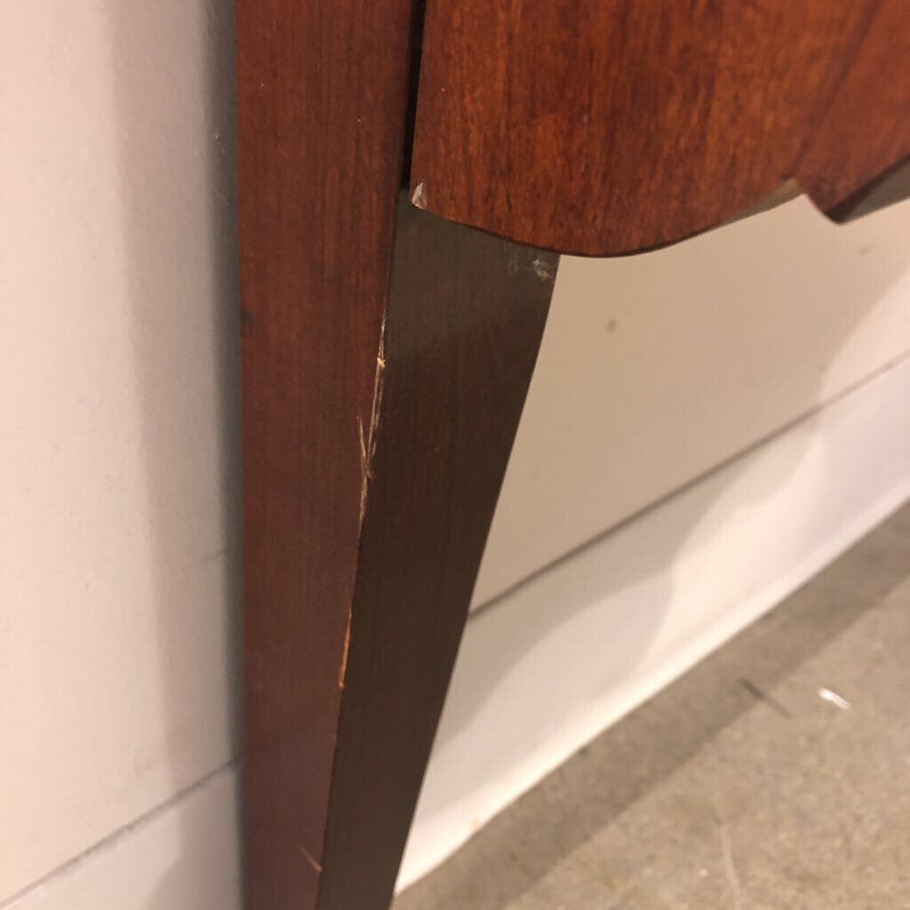Vintage Wood Small Scale Lift Top Bar Buffet Sideboard - 40