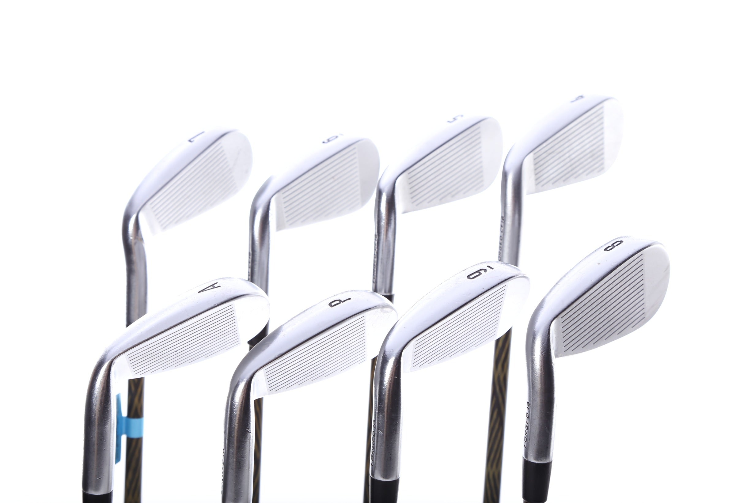 Used Callaway Apex CF16 Iron Set - Right Handed 4-PW, AW Regular Flex Golf Clubs for Men | Perfect for Mid-Handicap Players on the Course