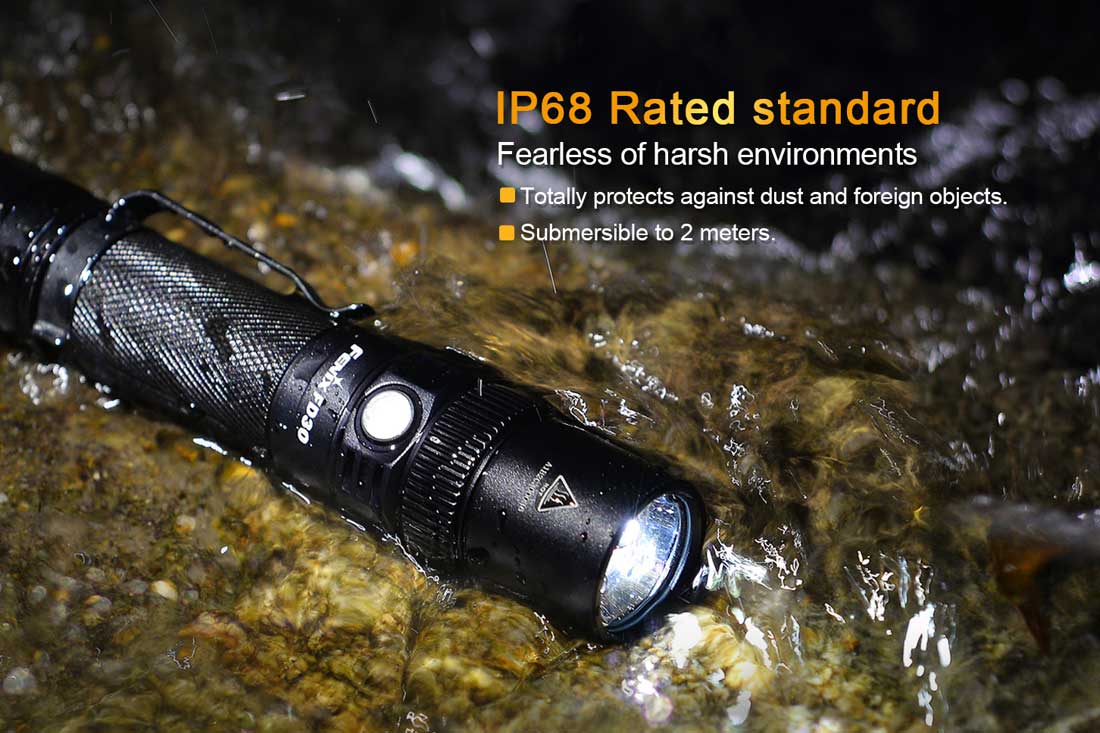 Fenix FD30 Focus Flashlight - High-Powered LED Tactical Flashlight for Outdoor, Camping, Hiking & Emergency Use (Discontinued Model)