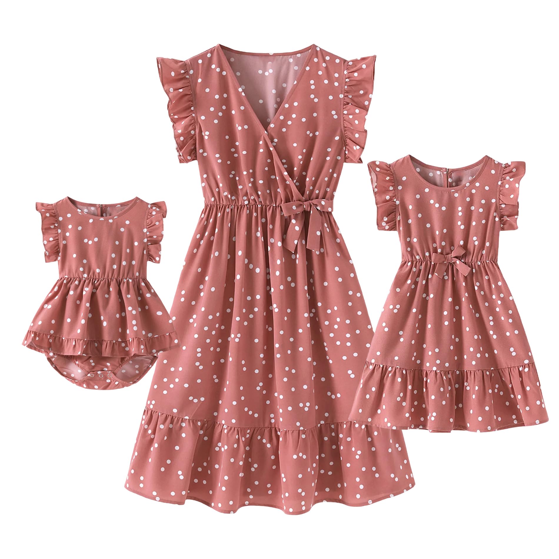 Stylish Mommy and Me Matching Dresses for Women & Girls | Family Outfits | Perfect for Holidays, Photos & Special Occasions