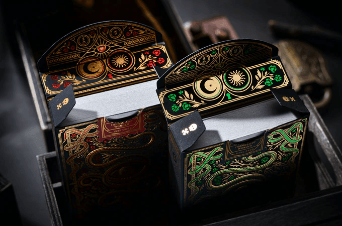 Premium Virescent Emerald Edition Playing Cards - Elegant & Durable for Poker, Magic Tricks & Collectors | Perfect for Game Nights, Gifts & Cardistry