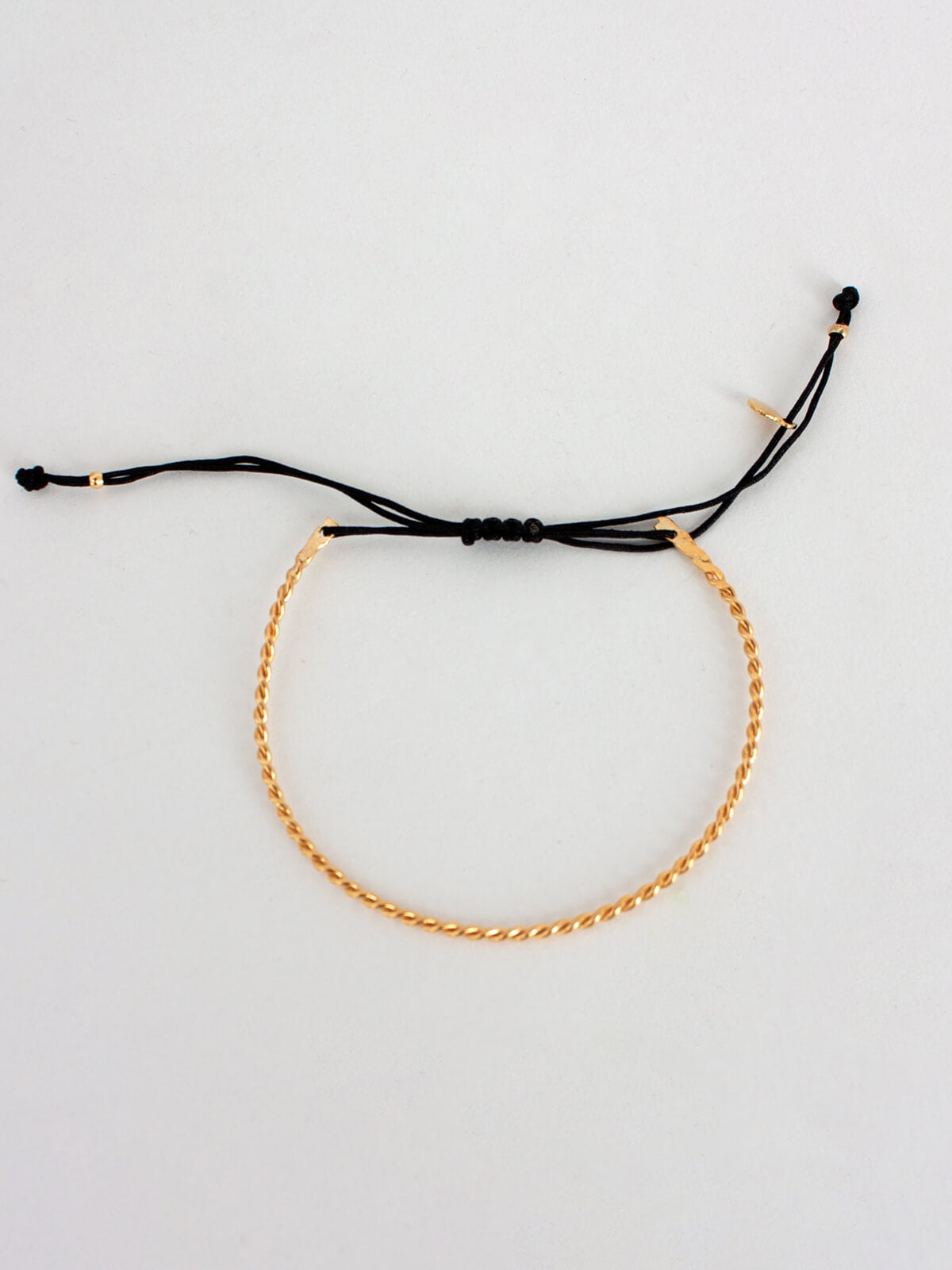 14K Gold Luna Twist Bracelet for Women - Elegant Stackable Boho Bracelet for Everyday Wear, Gift for Her, Birthday, Anniversary