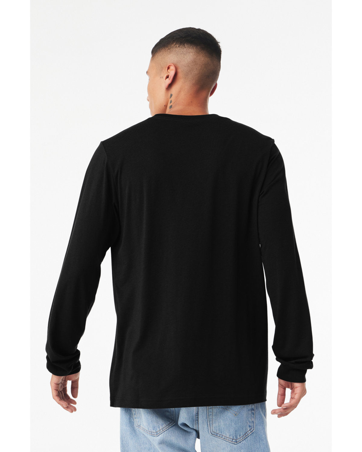 Bella + Canvas 3513 Unisex Triblend Long Sleeve T-Shirt - Soft Comfortable Crew Neck Tee for Men & Women - Perfect for Casual Wear, Layering & Everyday Outfits