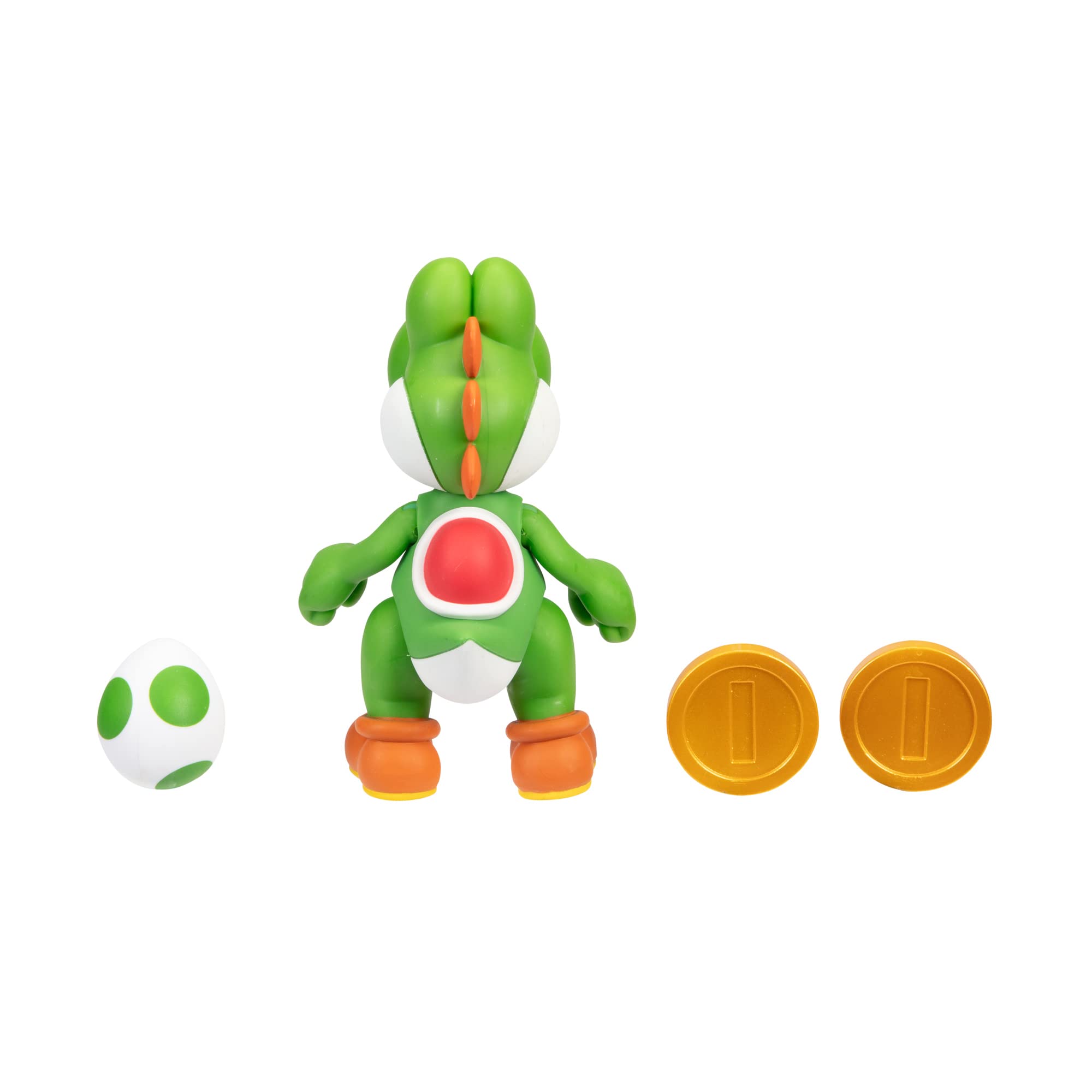 Nintendo Super Mario Yoshi with Egg Collectible Figure - 10cm Tall - Limited Edition - Perfect for Display, Gaming Room Decor, and Gift for Mario Fans