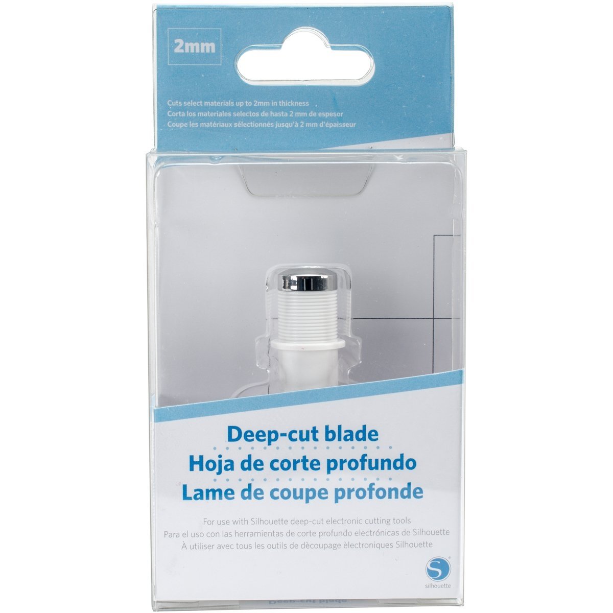 Silhouette Cameo 3 Replacement Blades - 3 Pack White Cutting Blades for Silhouette America Cameo 3 Vinyl Cutter - Perfect for DIY Crafts, Scrapbooking & Home Decor Projects