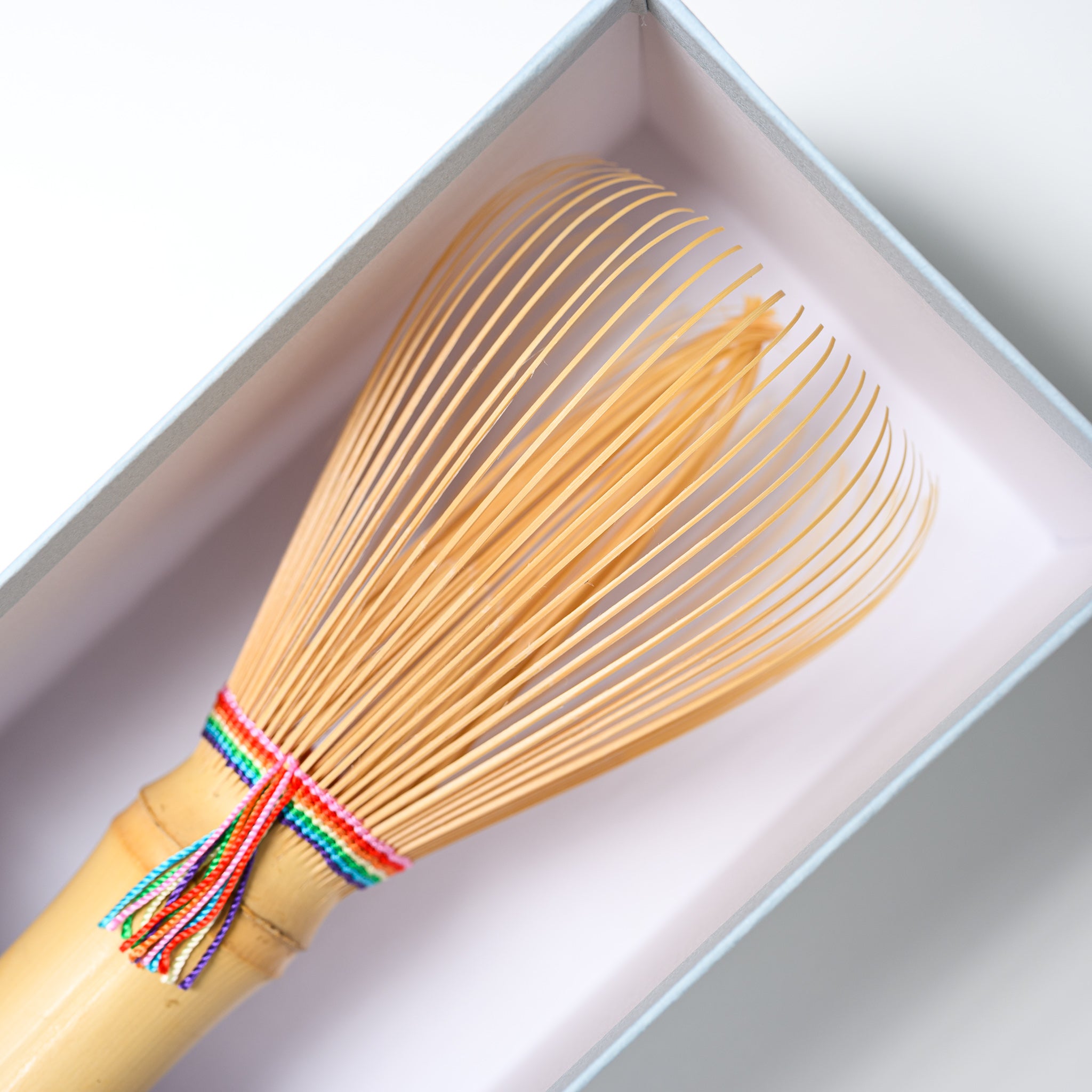 TAKAYAMA Whisk Suikaen - Premium Bamboo Matcha Whisk (Rainbow Color) for Traditional Japanese Tea Ceremony & Home Brewing