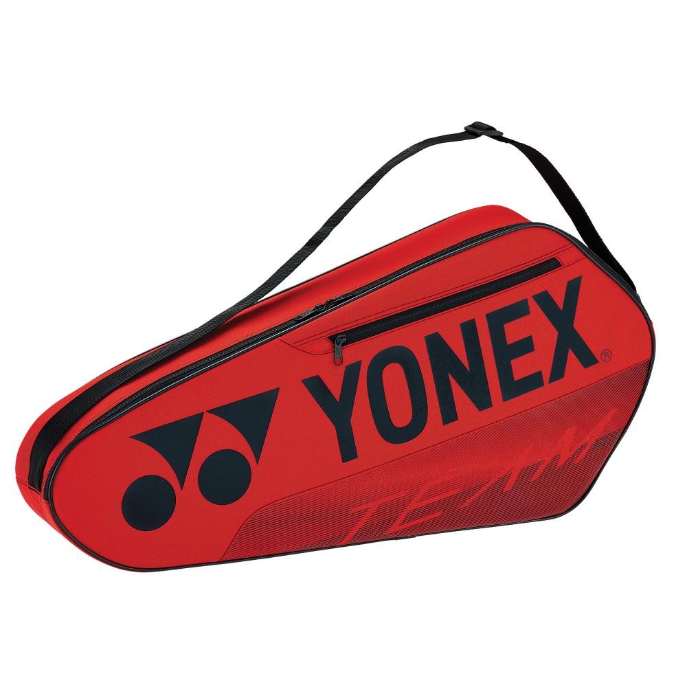 Yonex 42123 Team Badminton 3 Racket Bag - Premium Badminton Racket Case for Players & Teams - Perfect for Tournaments, Training & Travel