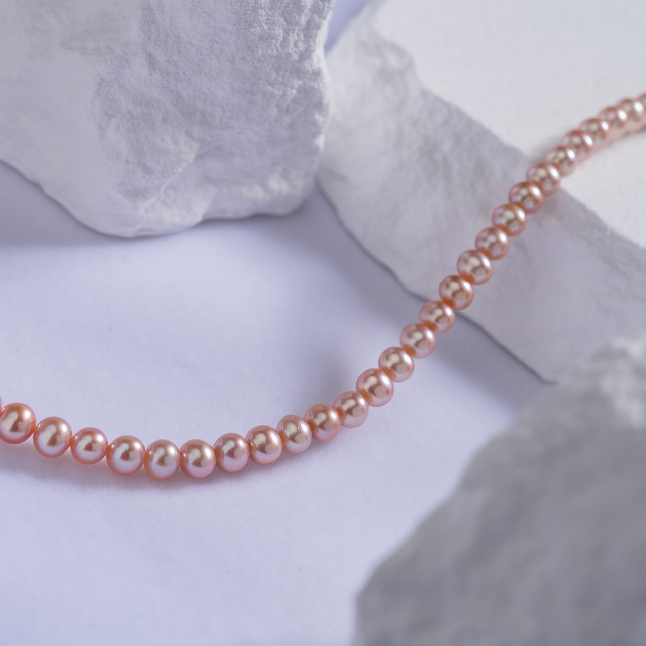 18K Solid Gold Freshwater Pearl Necklace for Women - Elegant Dainty Jewelry Gift for Birthday, Anniversary & Wedding - Perfect for Formal Events, Date Nights & Special Occasions