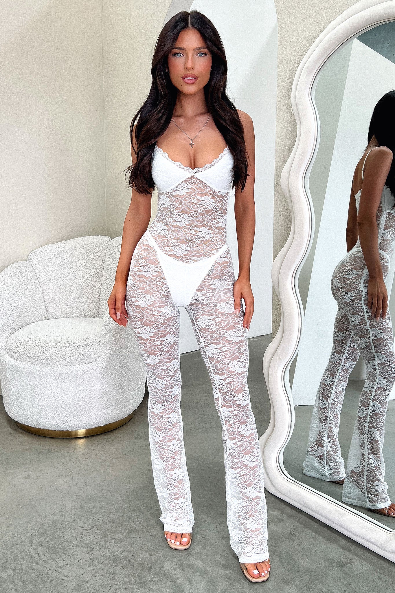 Luisa Jumpsuit for Women - Elegant White Romper | Perfect for Summer Outfits, Beach Vacations & Casual Wear