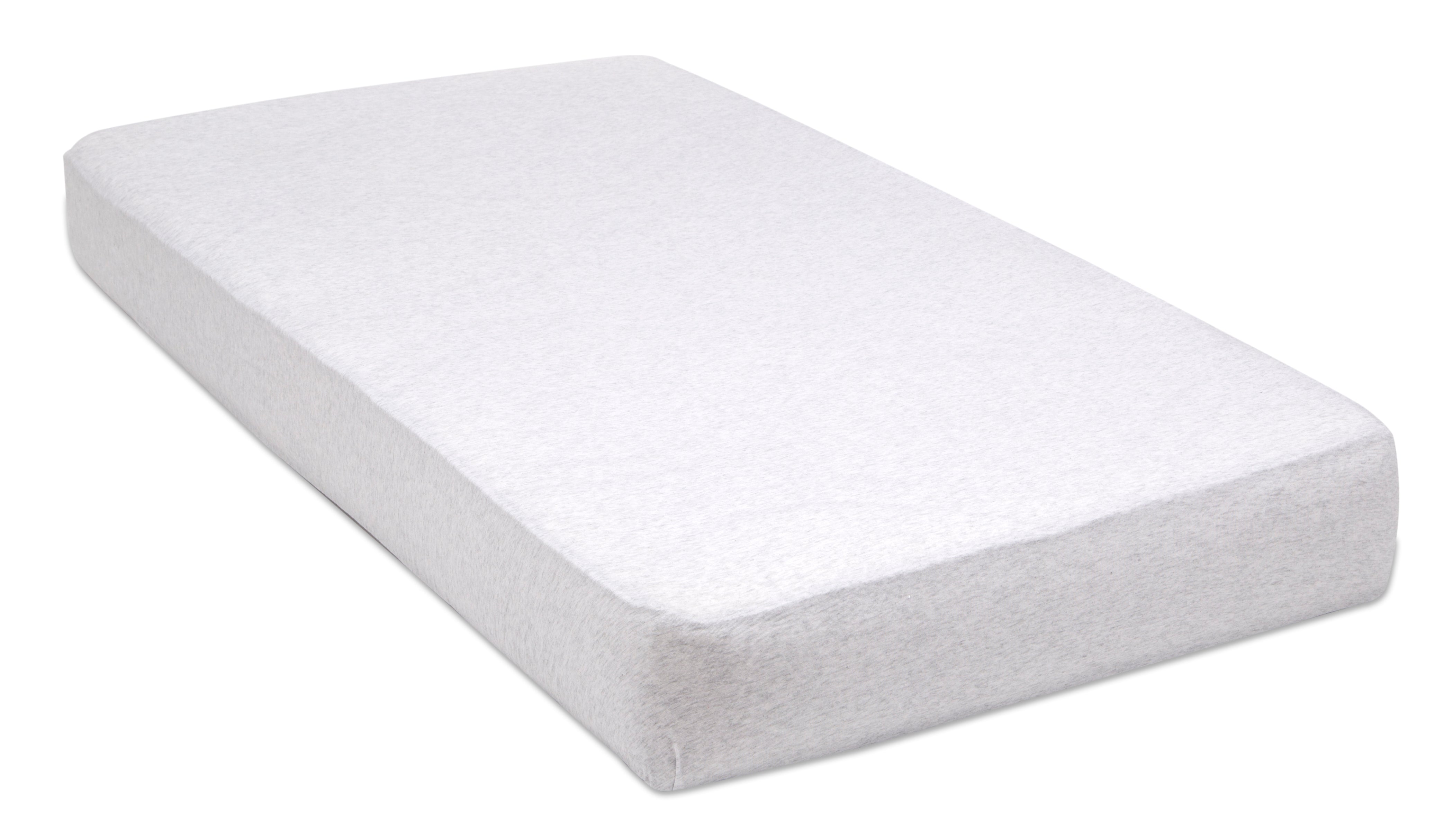100% Cotton 3 Inch Mini Crib Fitted Sheet - Soft Baby Crib Mattress Cover for Nursery, Daycare & Travel | Breathable & Washable Crib Bedding