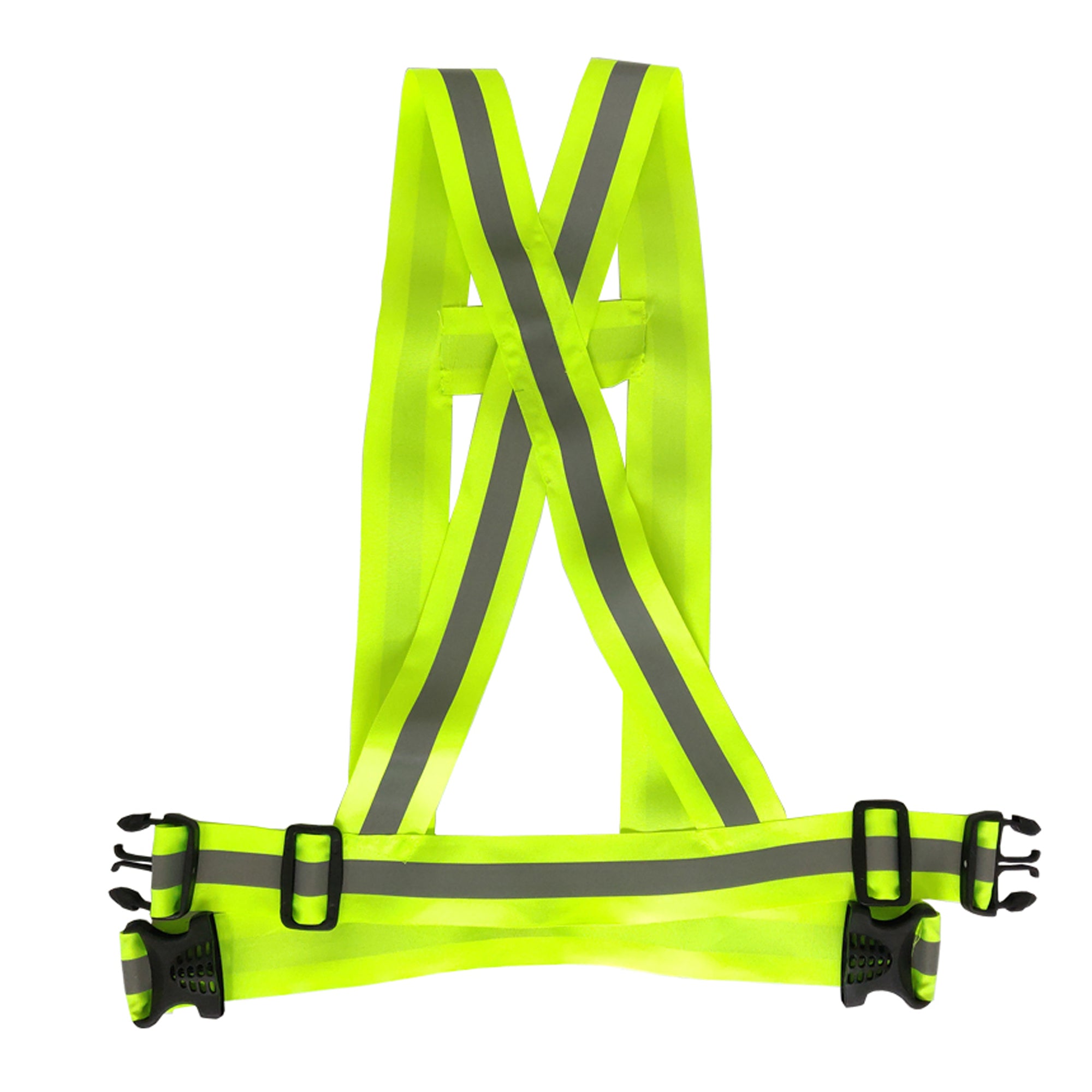 High Visibility Reflective Safety Vest with Adjustable Straps - ANSI Certified for Construction, Running, Cycling & Night Work