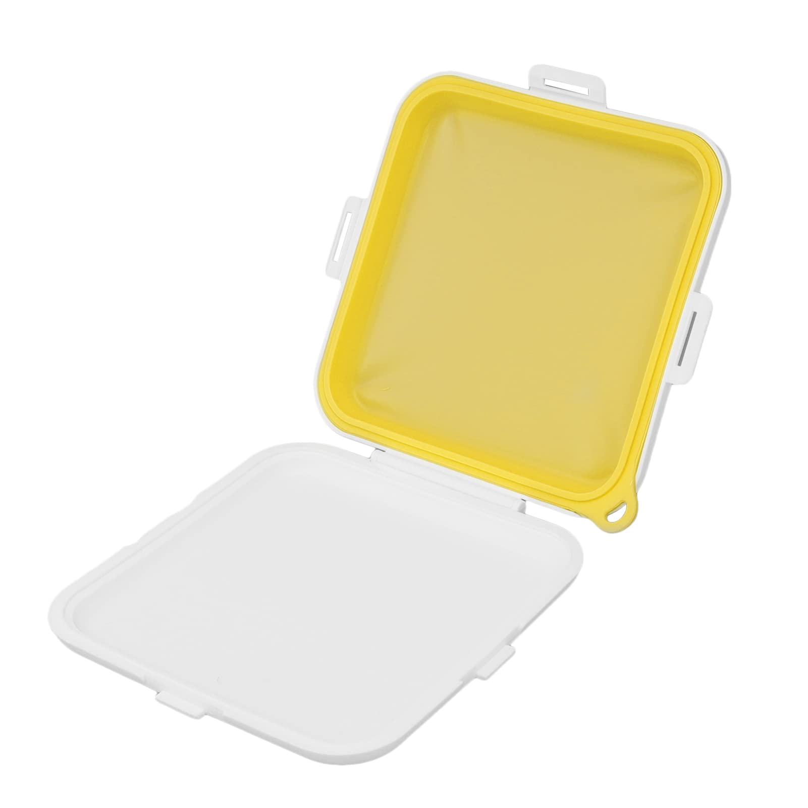 Bento Lunch Box for Sandwiches - Reusable Food Storage Container for Office, School & Picnic - Leak-Proof Meal Prep Box for Adults & Kids (Yellow) - Perfect for Work, Travel & Outdoor Activities