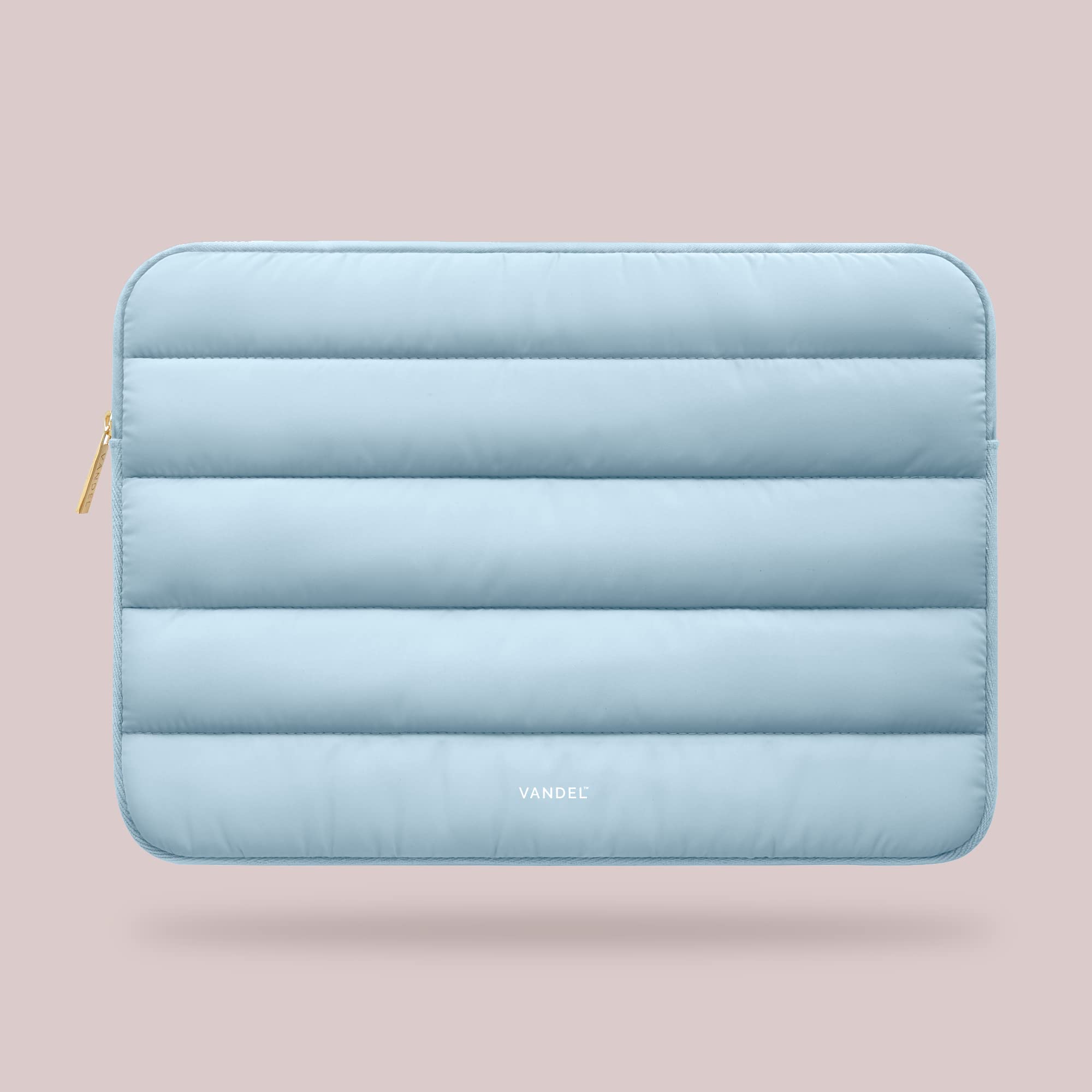 VANDEL Original Puffy Laptop Sleeve Case 13-14 Inch - Protective Laptop Bag Compatible with MacBook Air 13/Pro 13-14, iPad Pro 12.9, HP, Dell, ASUS - Perfect for Work, School & Travel