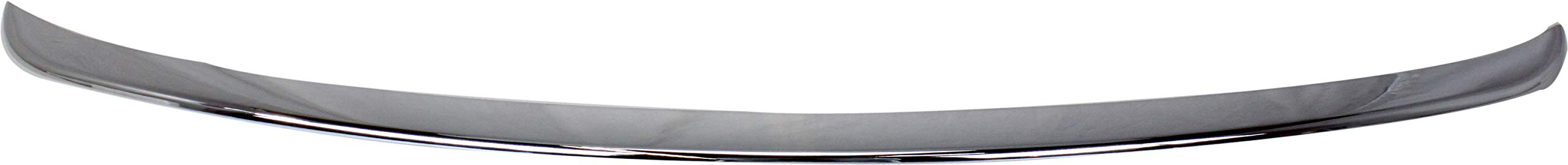 Evan-Fischer Rear Bumper Trim Compatible with Chrysler 300 2005-2010 - Chrome Plastic Strip for Enhanced Vehicle Protection & Style | Perfect for Car Upgrades, Auto Body Repairs, and Customization Projects