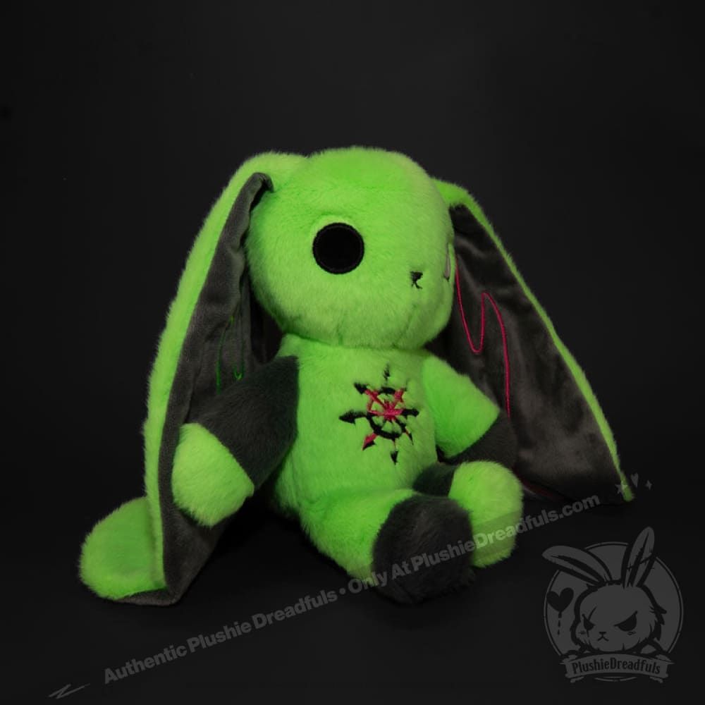 Plushie Dreadfuls ADHD Rabbit Extra Chaos Edition - Soft Stuffed Animal Toy for Kids & Adults | Perfect for Anxiety Relief, ADHD Support & Emotional Comfort