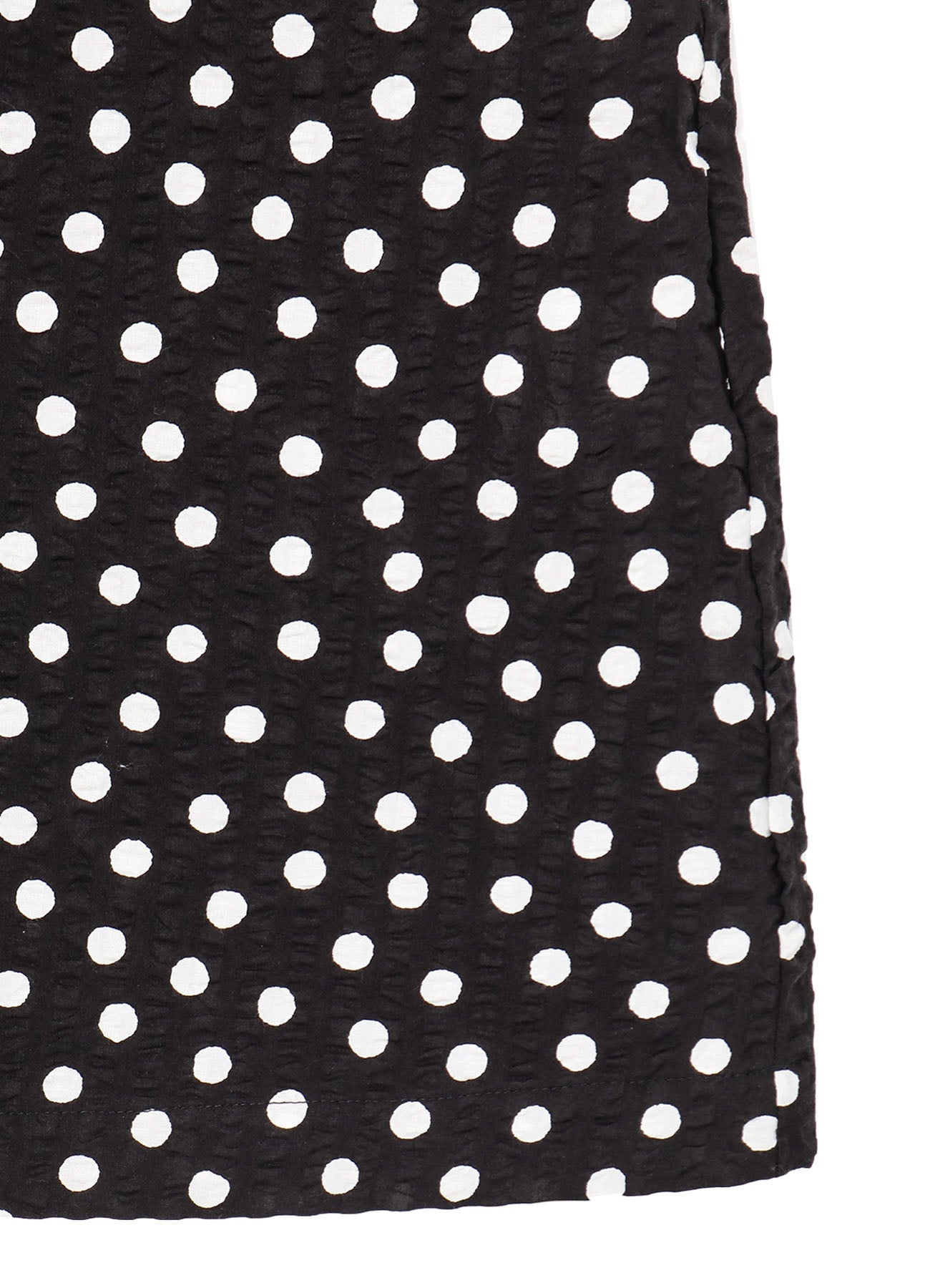 Stylish Cotton Ripple Dot Print One Piece Dress - Perfect for Summer Outings, Beach Vacations & Casual Wear