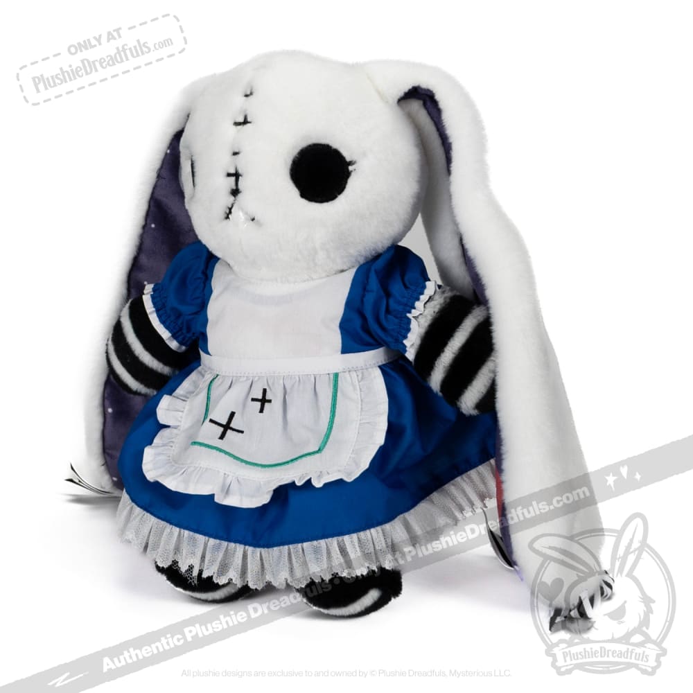 Victorian McGee's Alice in Wonderland Rabbit Plush Toy - Soft Stuffed Animal for Kids, Collectors & Disney Fans - Perfect for Gifts, Nursery Decor & Themed Parties