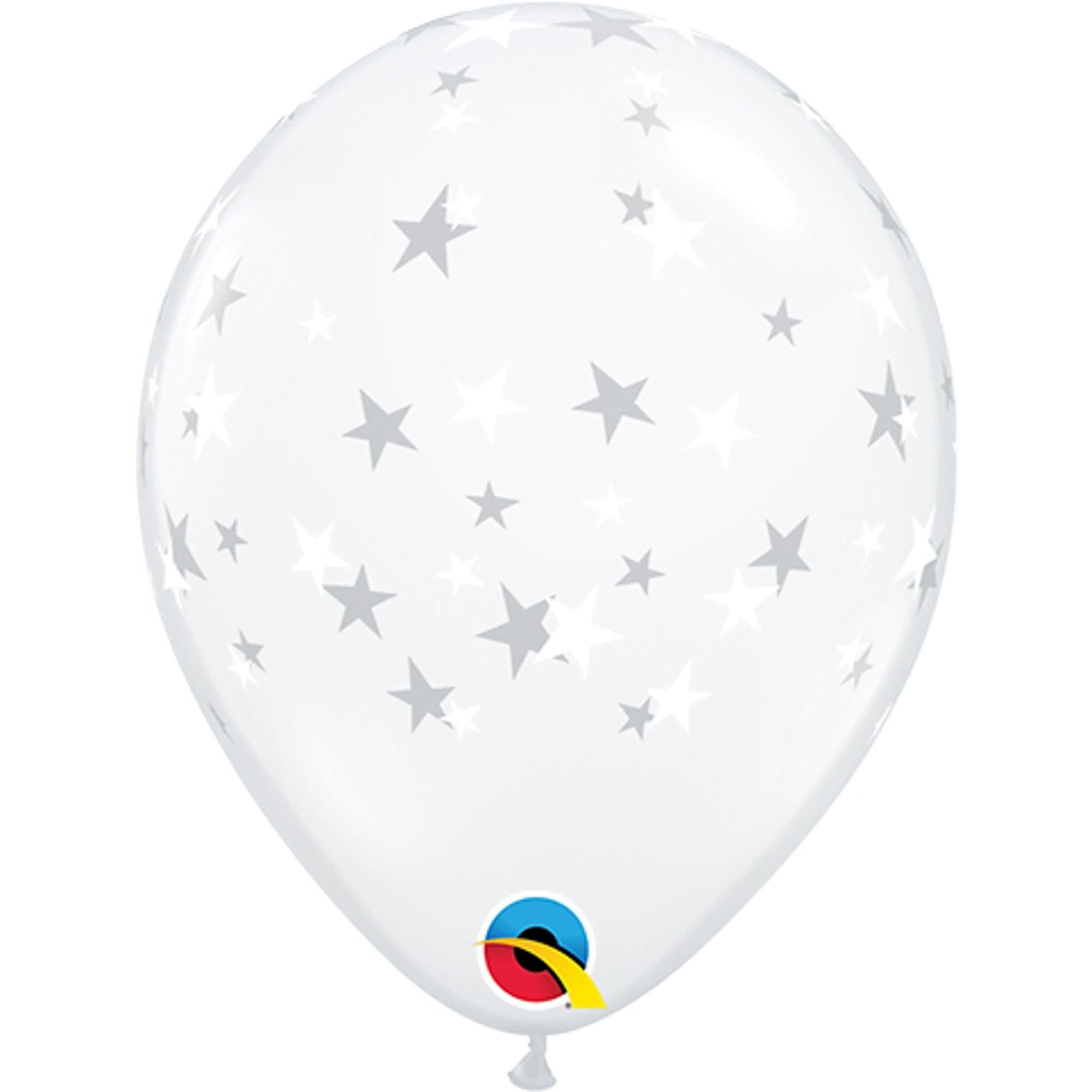 Contempo Stars 5-Piece Decal Set - 100 White & Ink Stars for Wall Decor, Nursery, Kids Room & DIY Projects